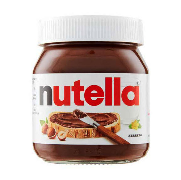 شکلات صبحانه Nutella (630 گرم) برای صرف صبحانه مناسب است.