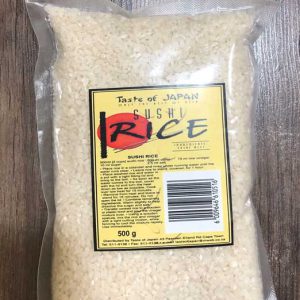 برنج سوشی ژاپنی (500 گرم) برای درست کردن انواع سوشی به کار میرود