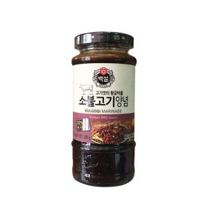 سس گوشت بولگوگی کره ای (500 گرم) برای تهیه غذای بولگوگی به کار میرود
