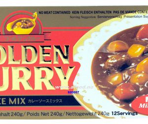 خورشت گلدن کاری ملایم (Golden Curry) بسیار طعم دهنده عالیه