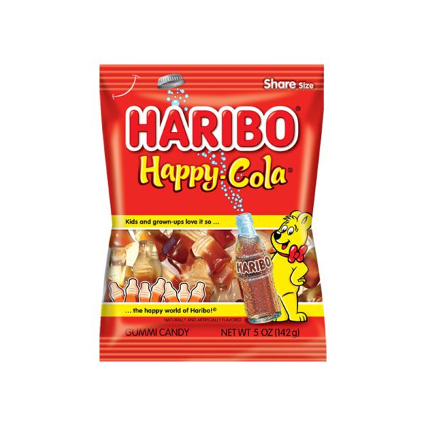 پاستیل نوشابه ای Haribo (80 گرم) بسیار خوشمزه و مفید