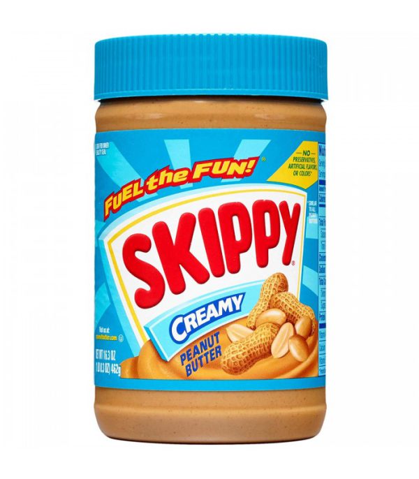 کره بادام زمینی کرمی SKIPPY رژیمی و خوشمزه