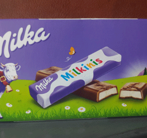 شکلات تابلت میلکا بسیار خوشمزه