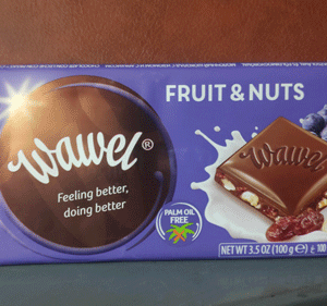 شکلات تابلت واول (ّfruit &nuts) بسیار خوشمزه